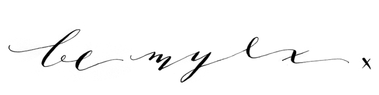 Bemyexx_Title_calligraphy